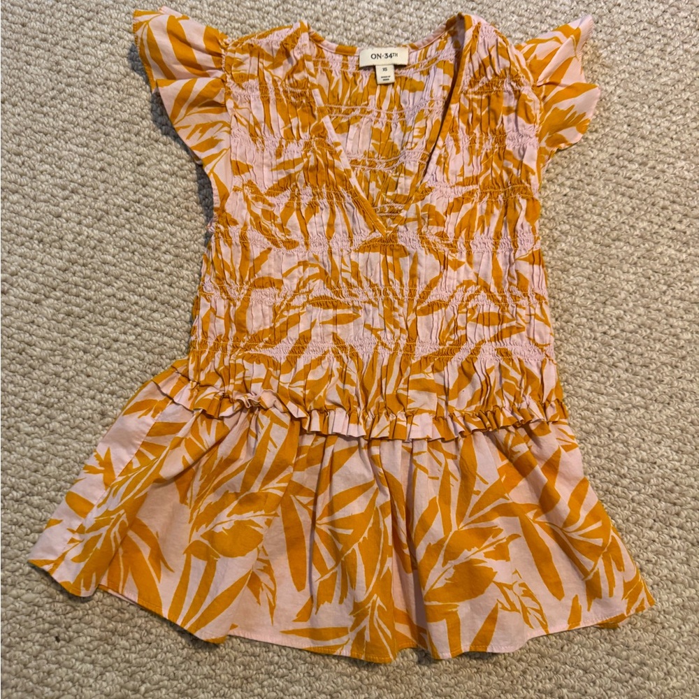 Peplum top XS
